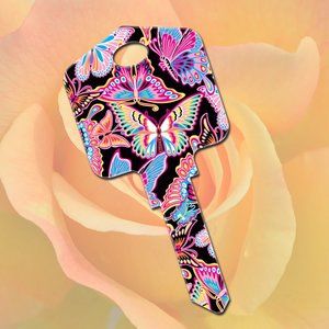 Butterfly Designer House Key Blank KW1 Pretty-Keys